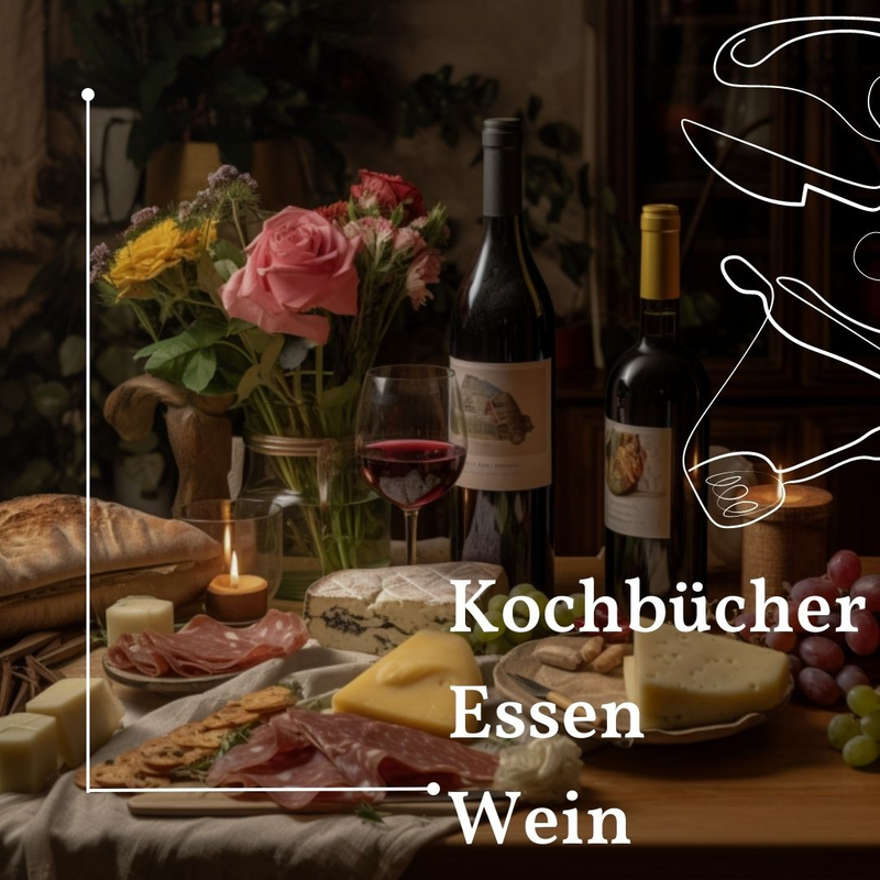 Kochbücher, Essen & Wein