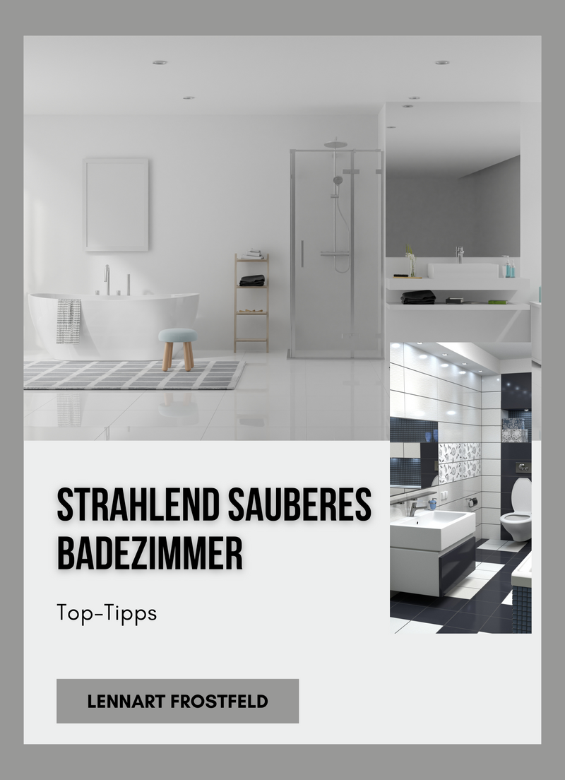 Strahlend sauberes Badezimmer