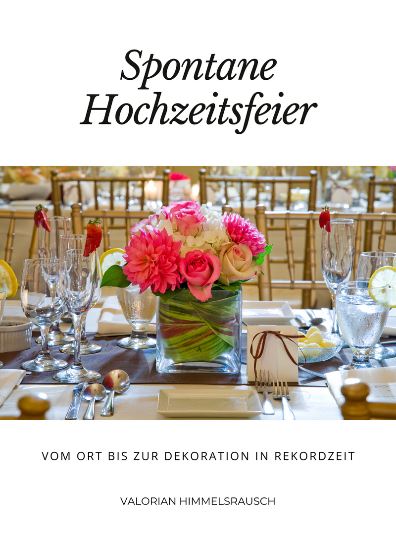 Spontane Hochzeitsfeier