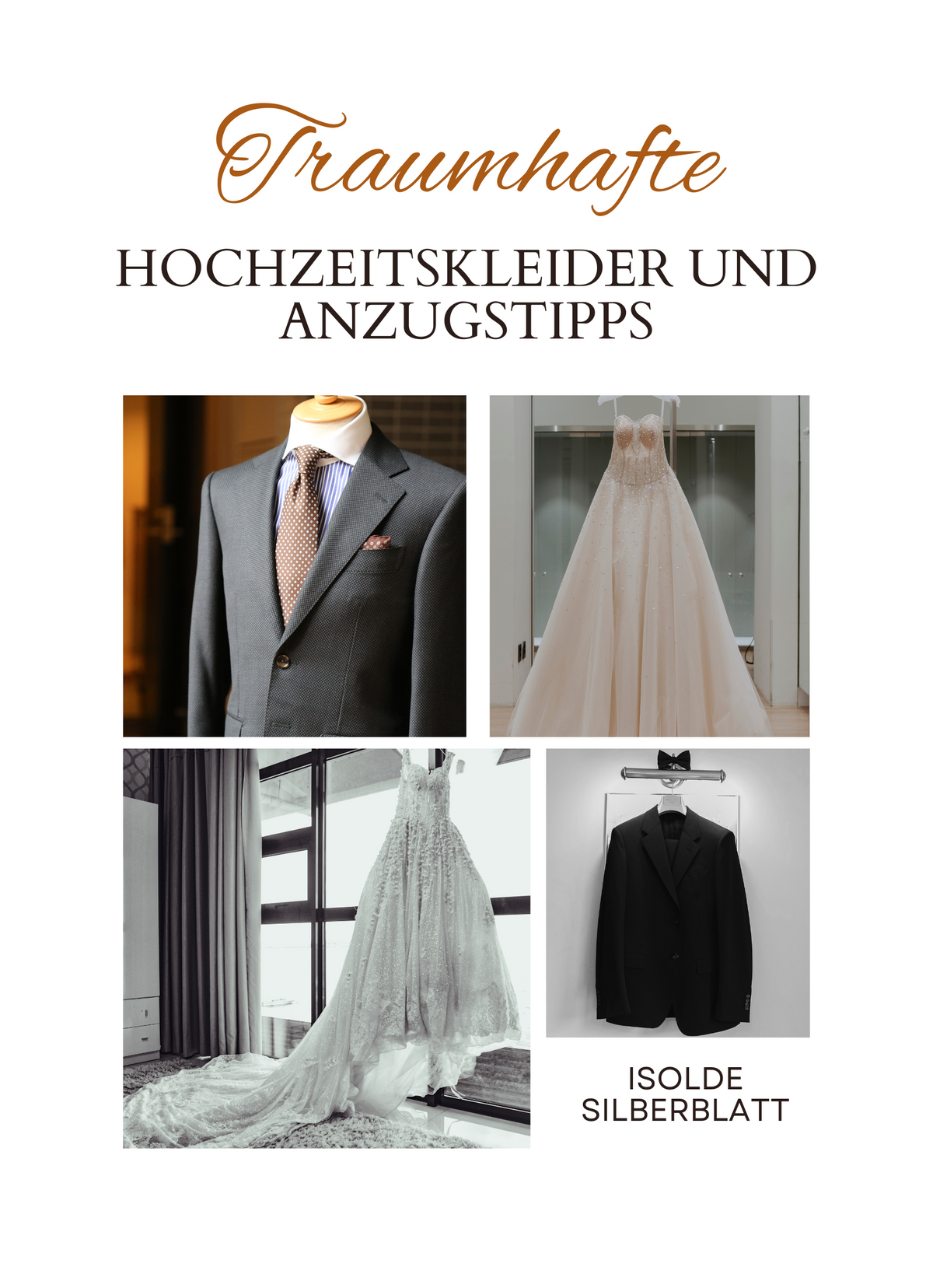 Traumhafte Hochzeitskleider und Anzugstipps